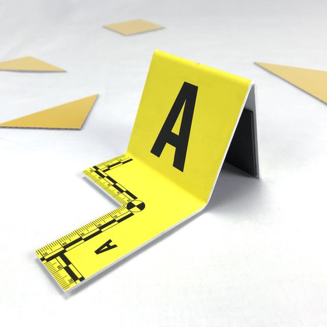 plot pour numerotation des indices en criminalistique