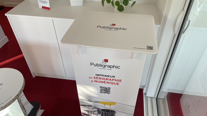 comptoir salon stand