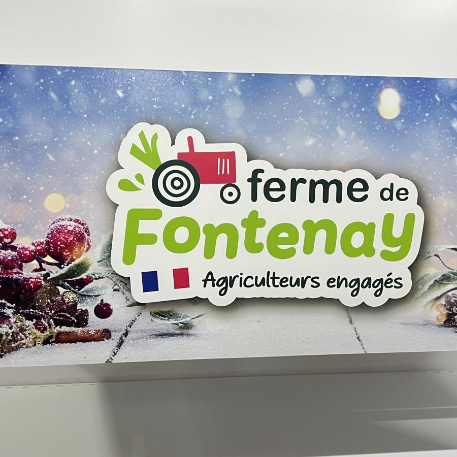 panneau plv noel