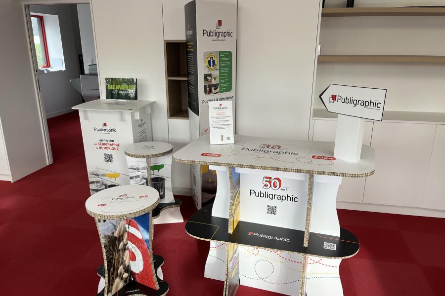 PLV salon professionnel