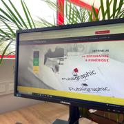 page d'accueil du site internet basse consommation de Publigraphic