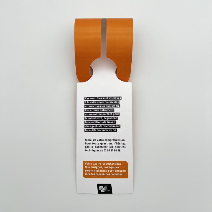 etiquette ordure menagere