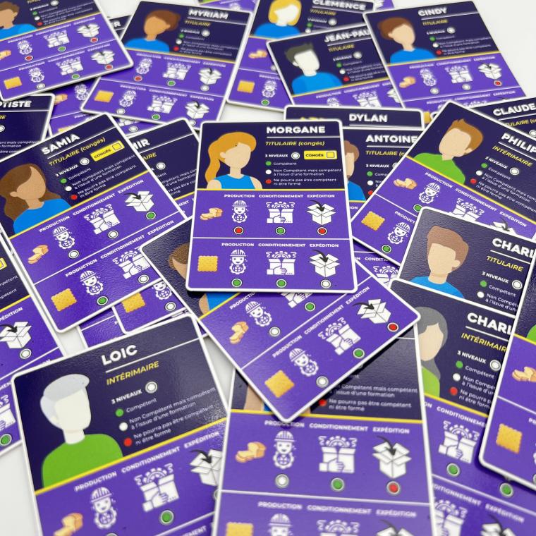 carte de jeux personnalisé