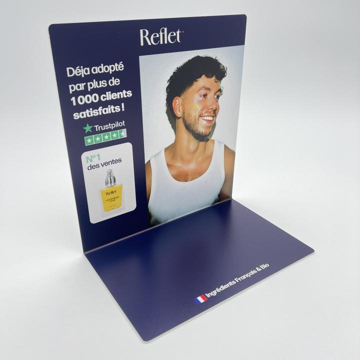 exemple plv cosmetique