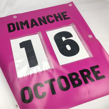pochettes zippees pour changement de date