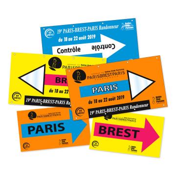 fleches pour courses cycliste