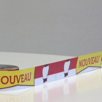 bande de rive en rouleau