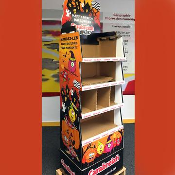 habillage meuble carton haloween