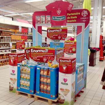 ilot habillage meuble GMS