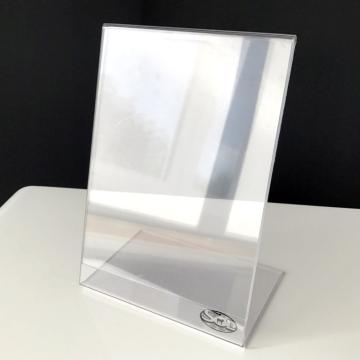 chevalet PLV transparent