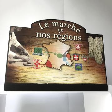 fronton plv sur mesure