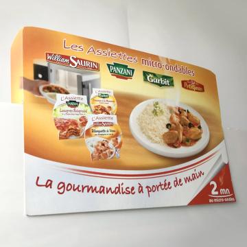 fronton plv avec accroche