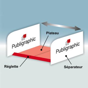 schema plateau reglable separateurs