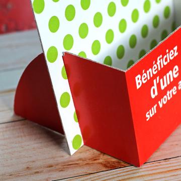 porte leaflet carton